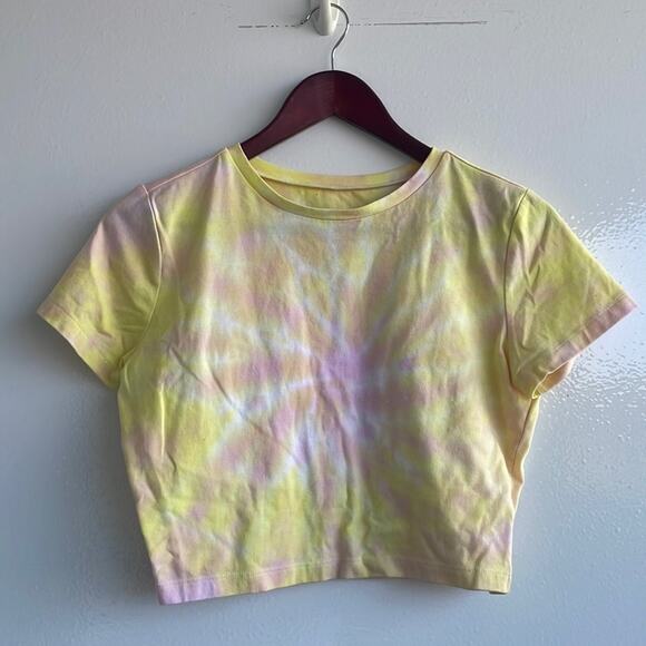 Cropped tie dye tee - Picture 1 of 4
